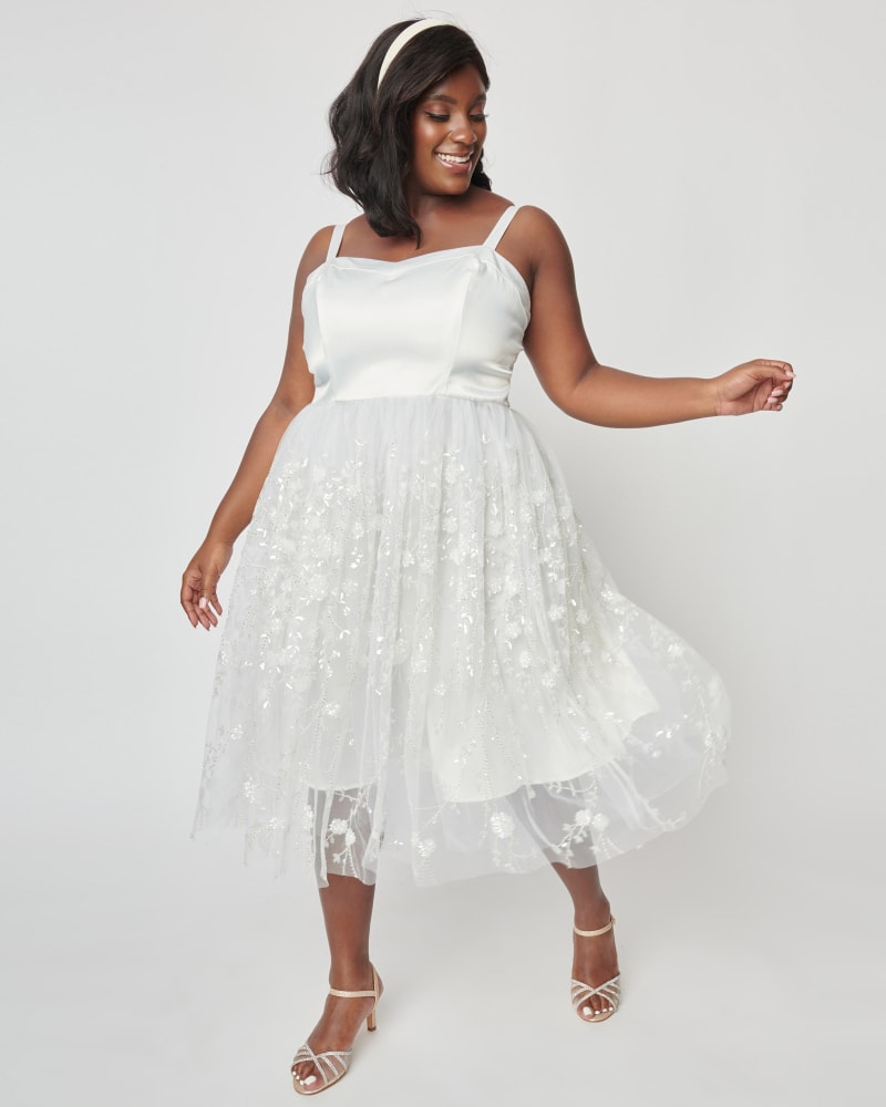 Temt white dress clearance